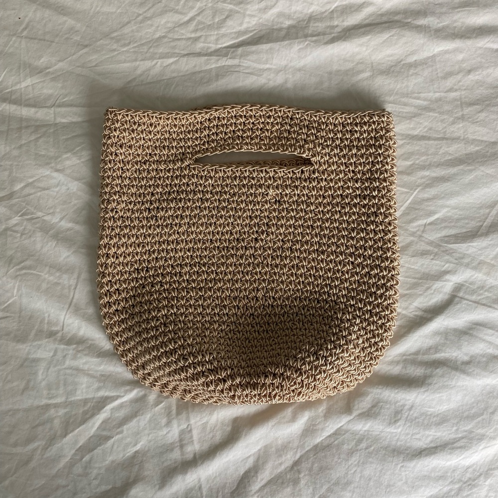 Club Monaco Woven Handbag